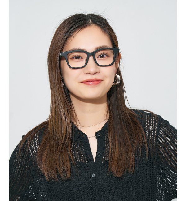  「ウエリントン型メガネ｜読書 レディース 女性用 大人可愛い 大理石｜Zoff｜CHIC レンズ交換券付」|メガネ|