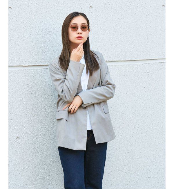  「【WEB限定】 Zoff｜JOURNAL STANDARD relume ウェリントン型 調光サングラス ジャーナルスタンダード」|サングラス|