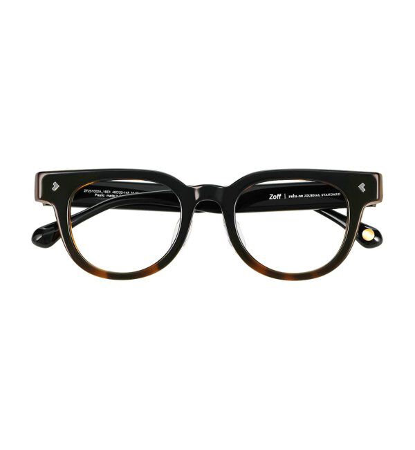  「Zoff｜JOURNAL STANDARD relume ウェリントン メガネ 太縁メガネ ジャーナルスタンダード レンズ交換券付」|メガネ|