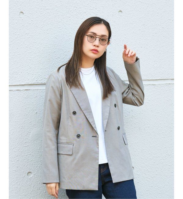  「Zoff｜JOURNAL STANDARD relume ボストン型 横長 サングラス 紫外線対策 UVカット ジャーナルスタンダード」|サングラス|