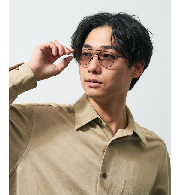  「Zoff｜JOURNAL STANDARD relume ボストン型 横長 サングラス 紫外線対策 UVカット ジャーナルスタンダード」|サングラス|