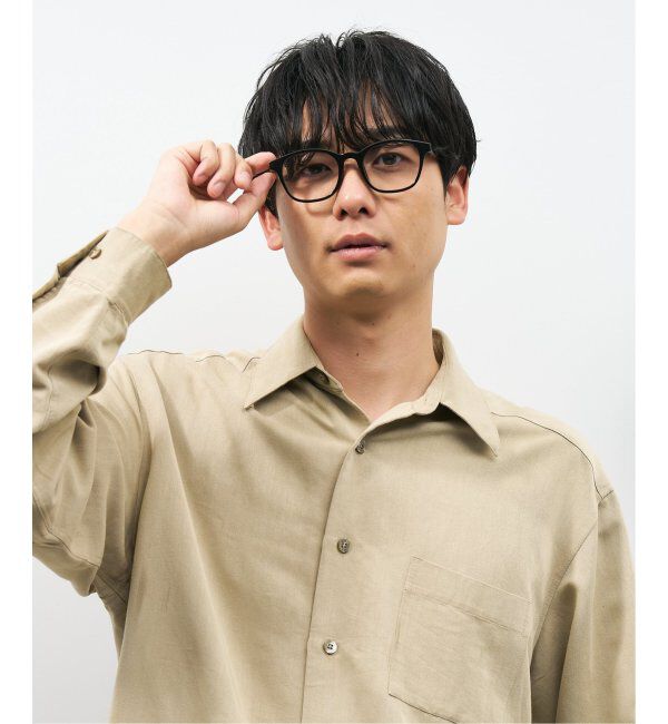  「【WEB限定】ウェリントン型 調光サングラス | カラーレンズ 軽量 紫外線対策 UVカット レンズの色が変わる」|サングラス|