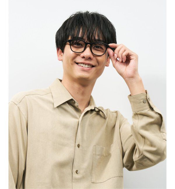  「【WEB限定】ウェリントン型 調光サングラス | カラーレンズ 軽量 紫外線対策 UVカット レンズの色が変わる」|サングラス|