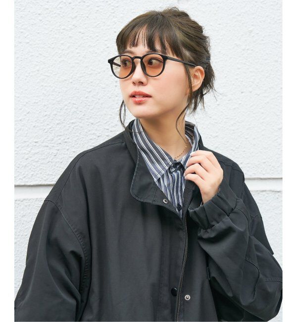  「【WEB限定】ボストン型 調光サングラス | カラーレンズ 軽量 紫外線対策 UVカット レンズの色が変わる」|サングラス|