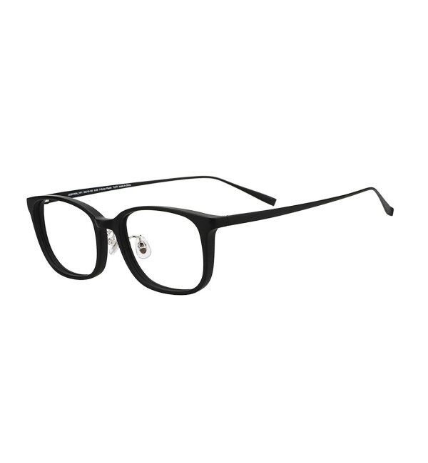  「ウェリントン型 メガネ | チタン 軽量 メタルフレーム 伊達メガネ ユニセックス ビジネス レンズ交換券付」|メガネ|