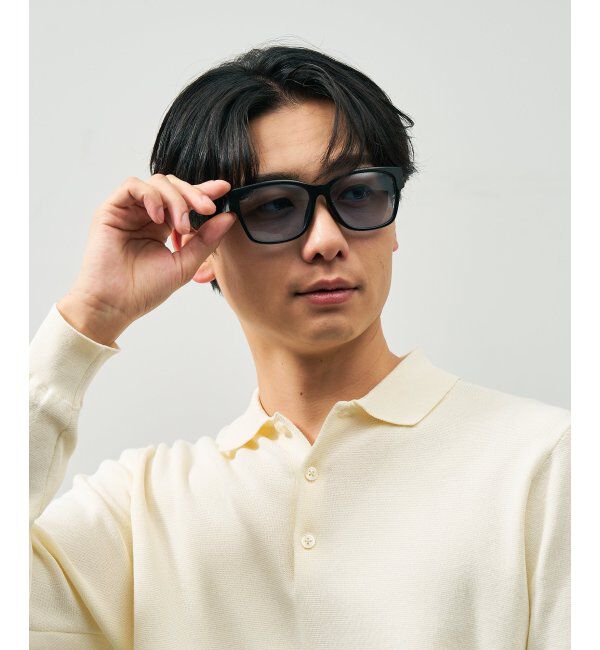  「SUNCUTGlasses/UV100%CUT サングラス カラーレンズ 太縁 紫外線対策 UVカット ユニセックス スポーツ」|サングラス|