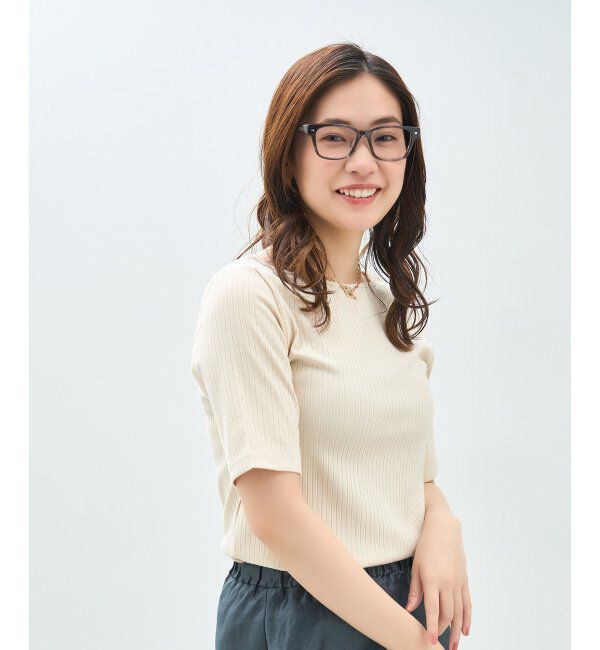  「ウェリントン型 メガネ｜太縁 黒縁フレーム｜伊達メガネ 度付きメガネ｜ユニセックス 黒  レンズ交換券付」|メガネ|