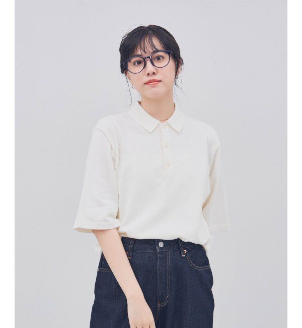  「ボストン型 メガネ｜クリアカラー｜伊達メガネ 度付きメガネ｜ユニセックス  レンズ交換券付」|メガネ|濃ブルー