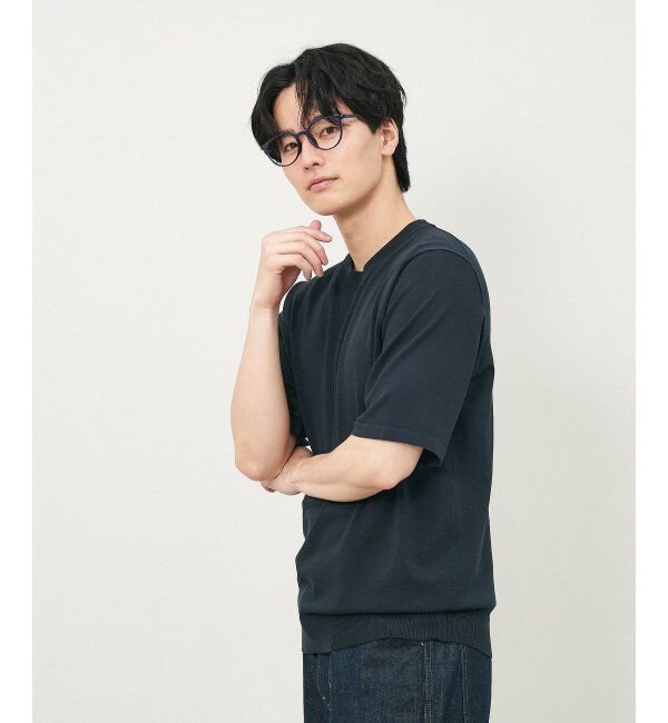  「ボストン型 メガネ｜クリアカラー｜伊達メガネ 度付きメガネ｜ユニセックス  レンズ交換券付」|メガネ|