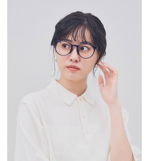  「ボストン型 メガネ｜クリアカラー｜伊達メガネ 度付きメガネ｜ユニセックス  レンズ交換券付」|メガネ|