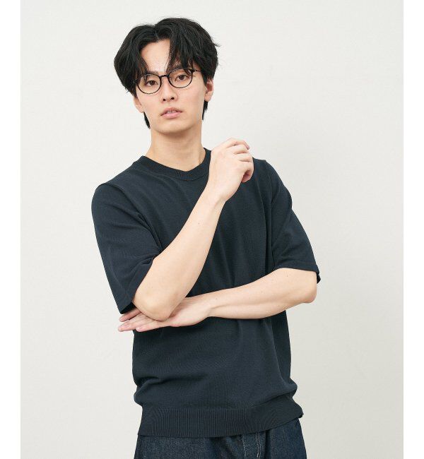  「ボストン型 メガネ｜TR&times;チタン 軽量素材 柔軟性  伊達メガネ 大人可愛い  レンズ交換券付」|メガネ|