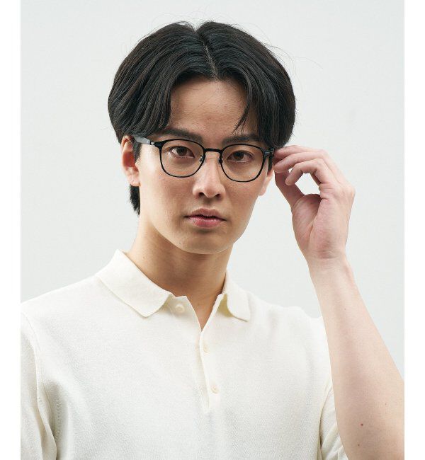  「Zoff｜STUDIO SEVEN｜メガネ スタジオセブン メタル｜伊達メガネ 度付きメガネ レンズ交換券付」|メガネ|