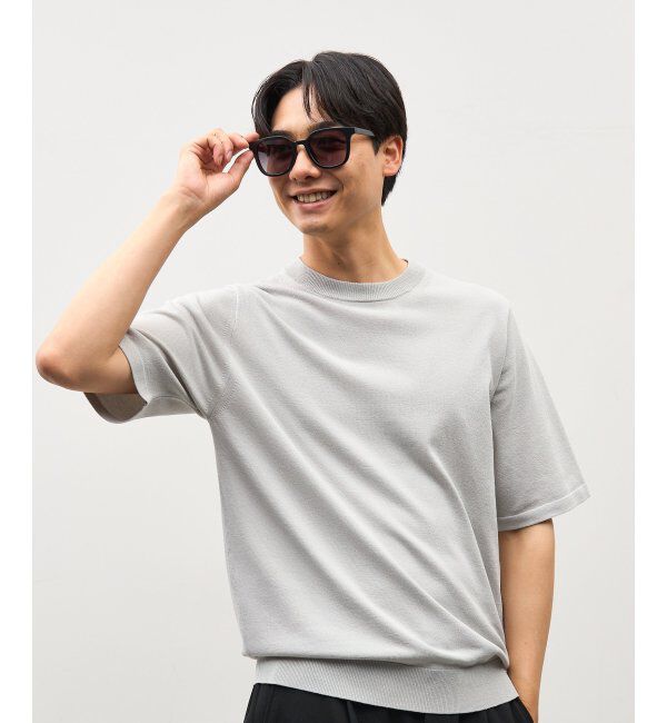  「SUNCUTGlasses/UV100%CUT サングラス ビッグシェイプ  カラーレンズ 紫外線対策 UVカット ユニセックス」|サングラス|