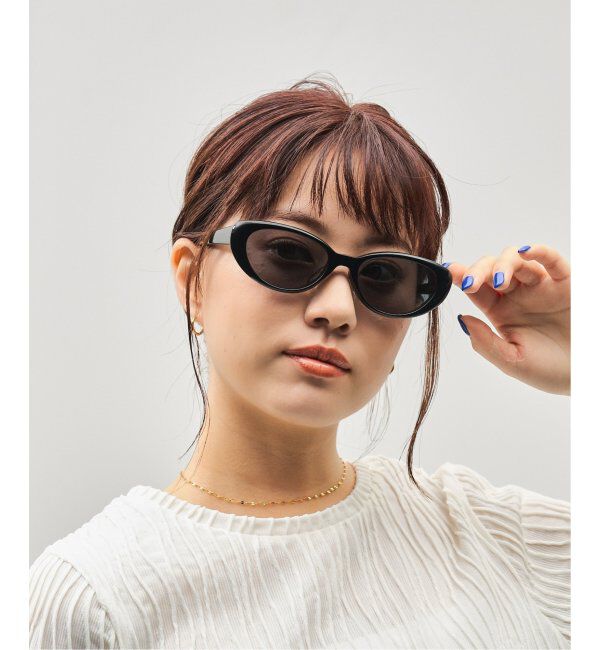  「Zoff｜GDC オーバル型 サングラス｜紫外線対策 UVカット｜スタイリッシュ｜ユニセックス」|サングラス|