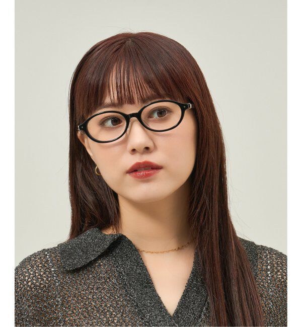  「Zoff｜ETRE TOKYO｜オーバル型 メガネ｜伊達メガネ 度付きメガネ ユニセックス レンズ交換券付」|メガネ|