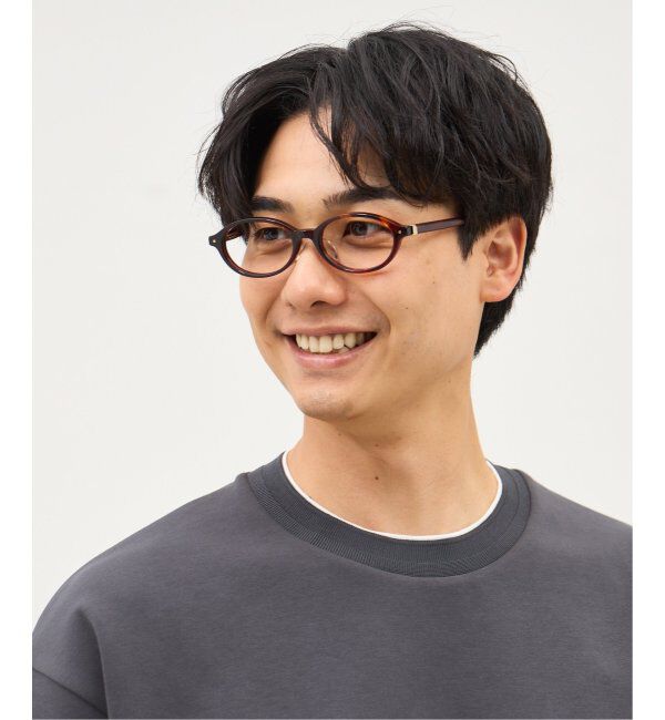  「Zoff｜ETRE TOKYO｜オーバル型 メガネ｜伊達メガネ 度付きメガネ ユニセックス レンズ交換券付」|メガネ|