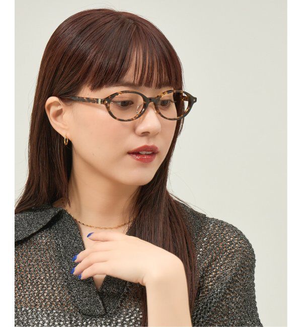  「Zoff｜ETRE TOKYO｜オーバル型 メガネ｜伊達メガネ 度付きメガネ ユニセックス レンズ交換券付」|メガネ|