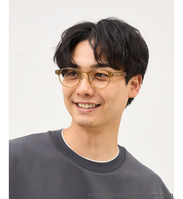  「Zoff｜はぴだんぶい 【あひるのペックル モデル】メガネ｜伊達・度付きメガネ｜グッズ   レンズ交換券付」|メガネ|