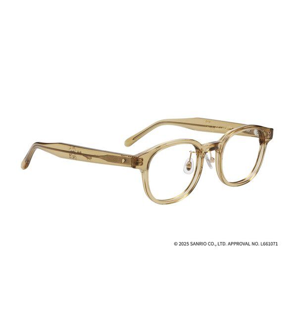  「Zoff｜はぴだんぶい 【あひるのペックル モデル】メガネ｜伊達・度付きメガネ｜グッズ   レンズ交換券付」|メガネ|