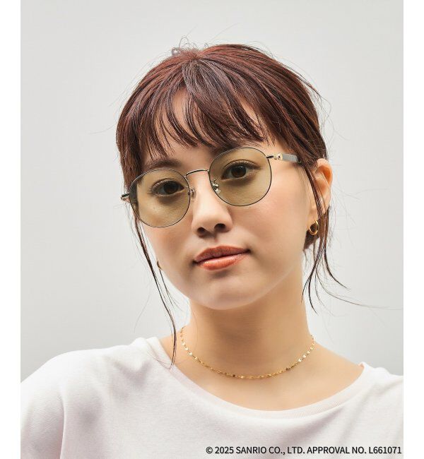  「Zoff｜はぴだんぶい 【けろけろけろっぴ モデル】サングラス｜紫外線対策 UVカット｜グッズ  」|サングラス|