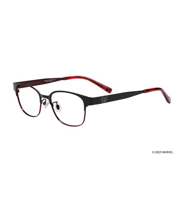  「MARVEL COLLECTION デッドプール & ウルヴァリン  メガネ | 伊達メガネ 度付き   レンズ交換券付」|メガネ|
