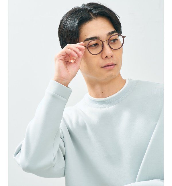  「Zoff｜TRAD メガネ | クラウンパント 伊達メガネ 度付き 読書 ビジネス   レンズ交換券付」|メガネ|