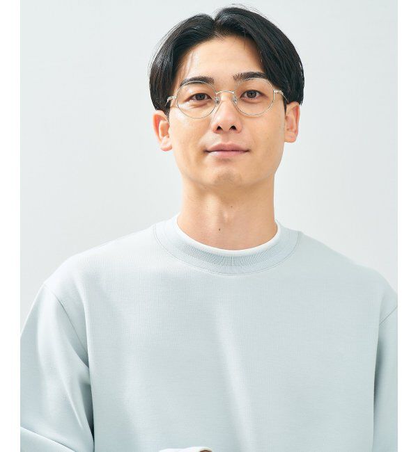  「Zoff｜CLASSIC メガネ | 丸型 メタルフレーム グランパコア 伊達メガネ 度付き   レンズ交換券付」|メガネ|