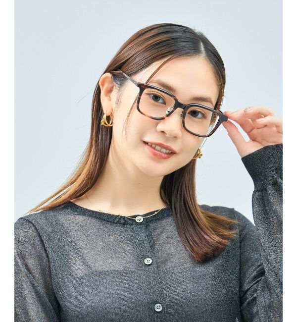  「Zoff｜UNITED ARROWS メガネ | [Stylish] 伊達メガネ 度付き ユナイテッドアローズ   レンズ交換券付」|メガネ|