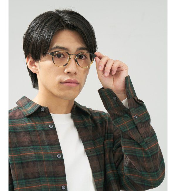  「Zoff｜UNITED ARROWS メガネ | [Stylish] 伊達メガネ 度付き ユナイテッドアローズ   レンズ交換券付」|メガネ|