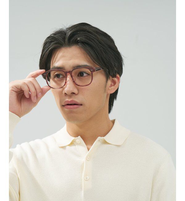  「 ウェリントン型 メガネ | 黒縁フレーム 伊達めがね 度付きユニセックス 読書  CLASSIC  レンズ交換券付」|メガネ|