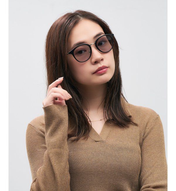  「SUNCUTGlasses/UV100%CUT サングラス | TR&times;メタル 紫外線対策 UV対策 UVカットユニセックス  」|サングラス|