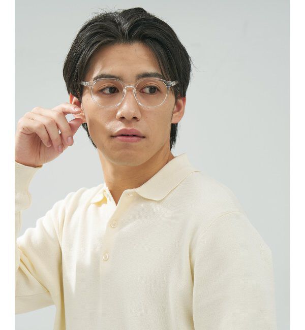  「ウェリントン型 メガネ | 伊達メガネ 度付きメガネユニセックス  Zoff｜CLASSIC  レンズ交換券付」|メガネ|