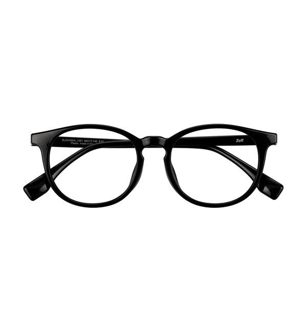  「ボストン型 メガネ | 伊達メガネ 度付きメガネユニセックス  Zoff｜CLASSIC  レンズ交換券付」|メガネ|