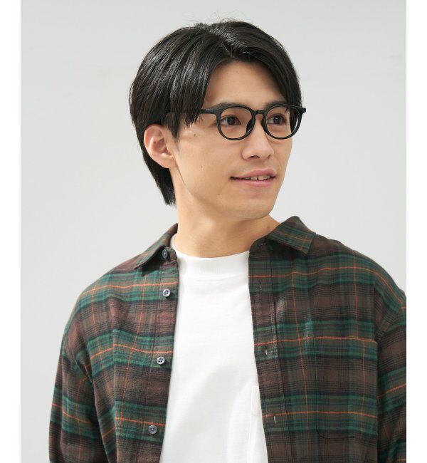  「ボストン型 メガネ | 伊達メガネ 度付きメガネユニセックス  Zoff｜CLASSIC  レンズ交換券付」|メガネ|