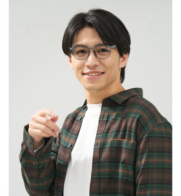  「ボストン型 メガネ | 伊達メガネ 度付きメガネユニセックス  Zoff｜CLASSIC  レンズ交換券付」|メガネ|