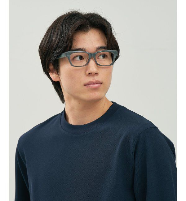  「ウェリントン型 メガネ | マツケリ MAZZUCCHELLI｜ 太縁フレーム 伊達・度付き眼鏡  レンズ交換券付」|メガネ|