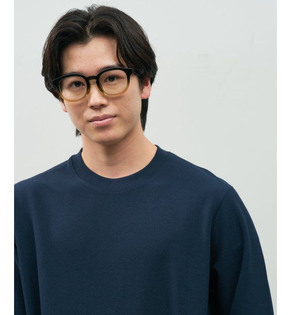  「SUNCUTGlasses/UV100%CUT クリアレンズ サングラス  | 太縁フレーム 紫外線対策 UVカット   」|サングラス|