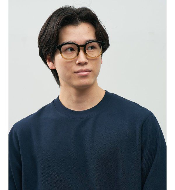  「SUNCUTGlasses/UV100%CUT クリアレンズ サングラス  | 太縁フレーム 紫外線対策 UVカット   」|サングラス|