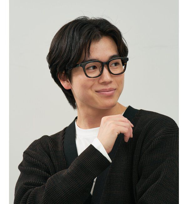  「ウェリントン型 メガネ | マツケリ MAZZUCCHELLI｜ 伊達・度付き眼鏡 ユニセックス  レンズ交換券付」|メガネ|