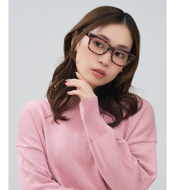  「ウェリントン型 メガネ | マツケリ MAZZUCCHELLI｜ 太縁フレーム 伊達・度付き眼鏡  レンズ交換券付」|メガネ|