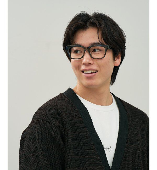  「ウェリントン型 メガネ | マツケリ MAZZUCCHELLI｜ 太縁フレーム 伊達・度付き眼鏡  レンズ交換券付」|メガネ|