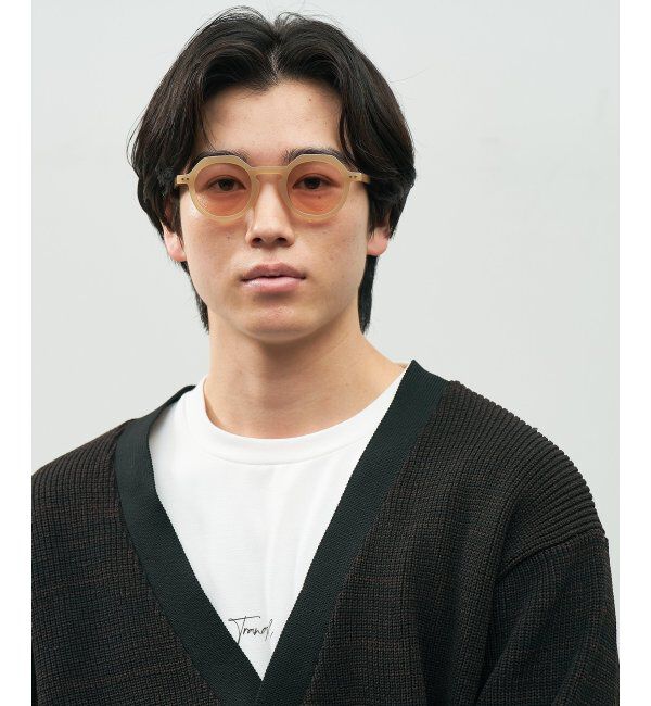  「SUNCUTGlasses/UV100%CUT ボストン型 サングラス [度無し専用] クラウンパント 紫外線対策 UVカット」|サングラス|