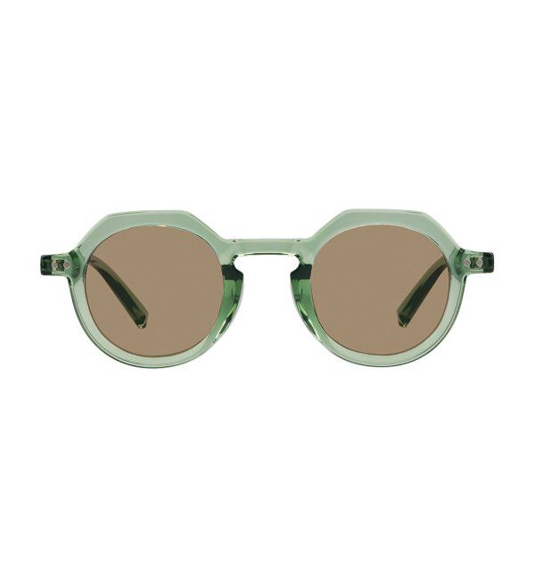  「SUNCUTGlasses/UV100%CUT ボストン型 サングラス [度無し専用] クラウンパント 紫外線対策 UVカット」|サングラス|