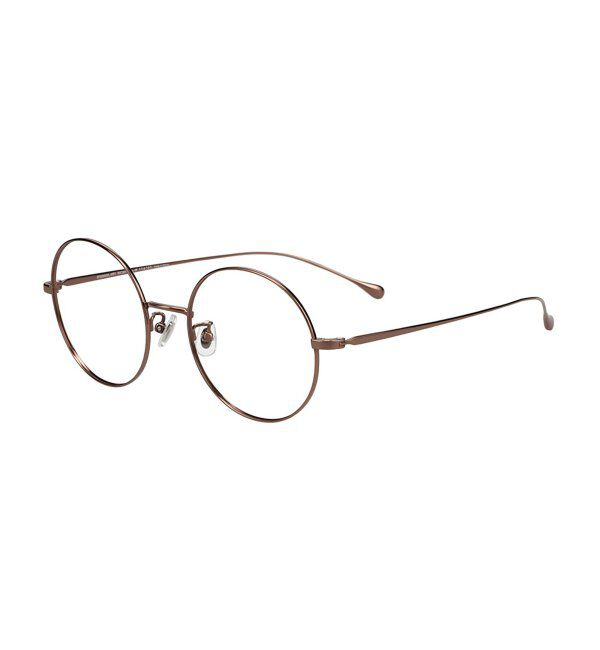  「ラウンド型 メガネ | 丸型 小顔効果 チタン 軽量 メタル 伊達・度付き ユニセックス Zoff  レンズ交換券付」|メガネ|