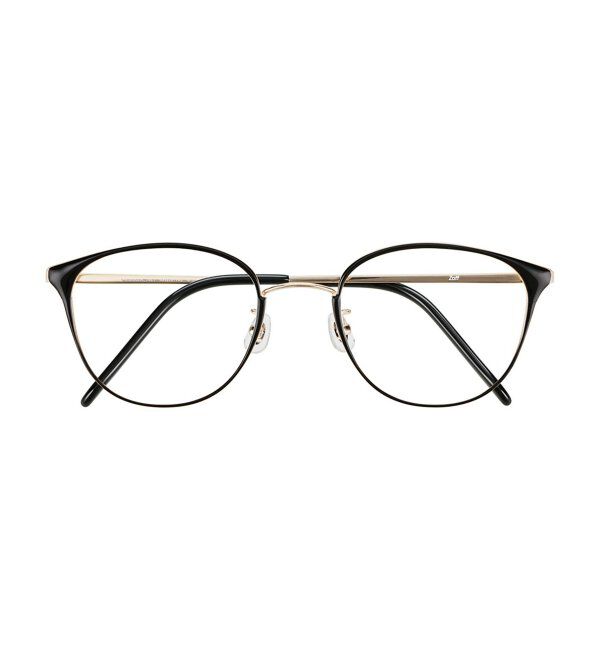  「ウェリントン型 メガネ | メタルフレーム 眼鏡 伊達メガネ 度付き 読書 CLASSIC レンズ交換券付」|メガネ|