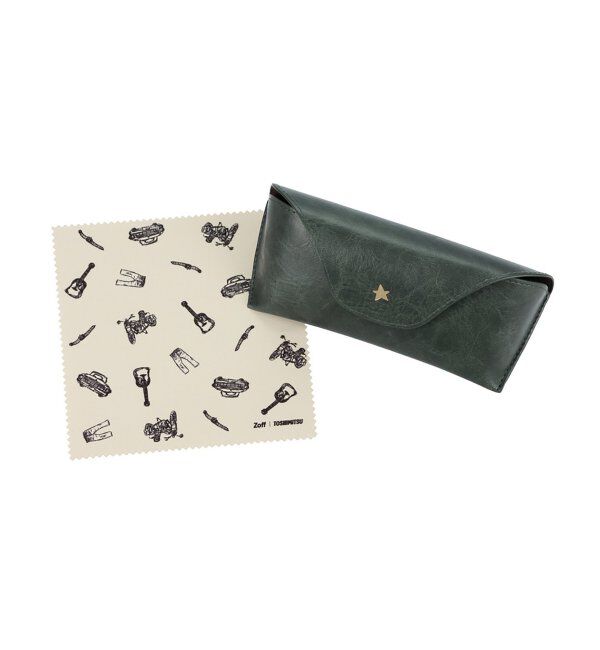  「[東海オンエア としみつさんコラボ] Zoff | TOSHIMITSU サングラス | メタルフレーム 紫外線対策 UVカット」|サングラス|