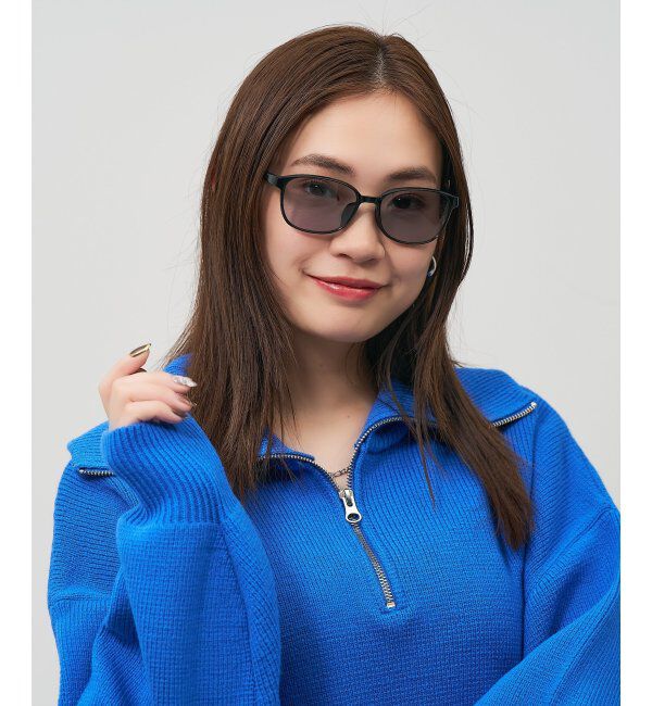  「花粉・飛沫対策 2way サングラス (フード着脱可能)  | 紫外線防止 防風 防塵 UVカット 飛沫感染予防」|サングラス|