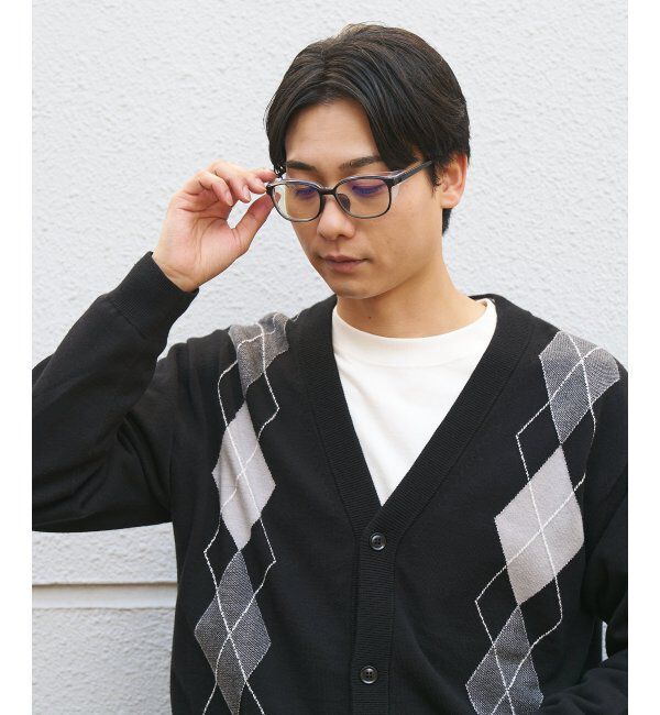  「花粉・飛沫対策 2way PCメガネ (フード着脱可能) ブルーライトカット率約50% | パソコン用 UVカット」|メガネ|