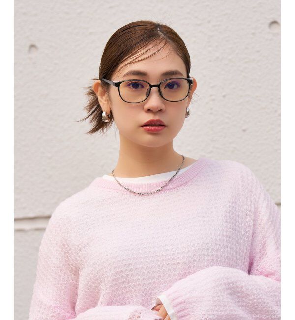  「花粉・飛沫対策 2way PCメガネ (フード着脱可能) ブルーライトカット率約50% | パソコン用 UVカット」|メガネ|