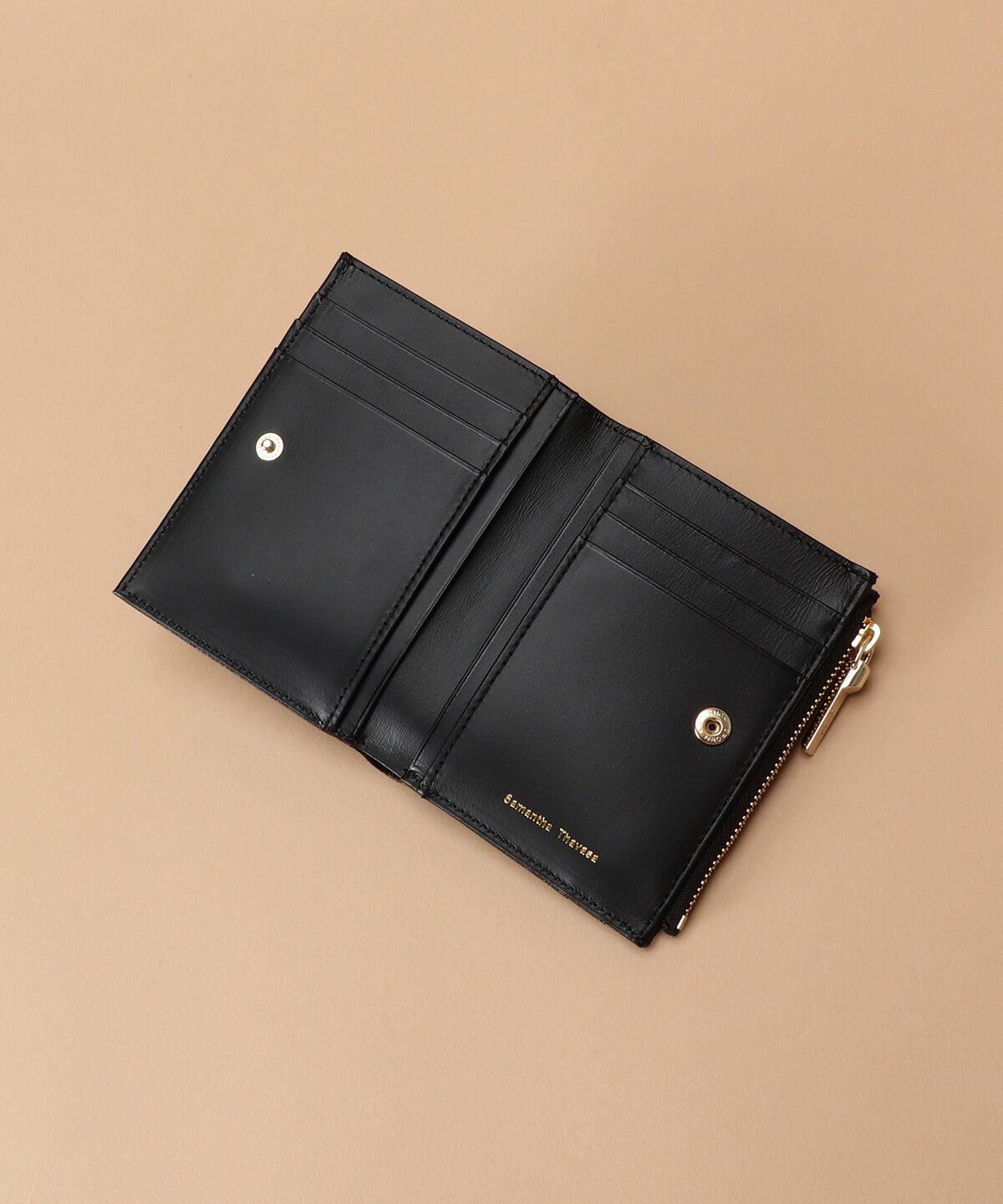 Samantha Thavasa「レース調型押し折財布」|財布|